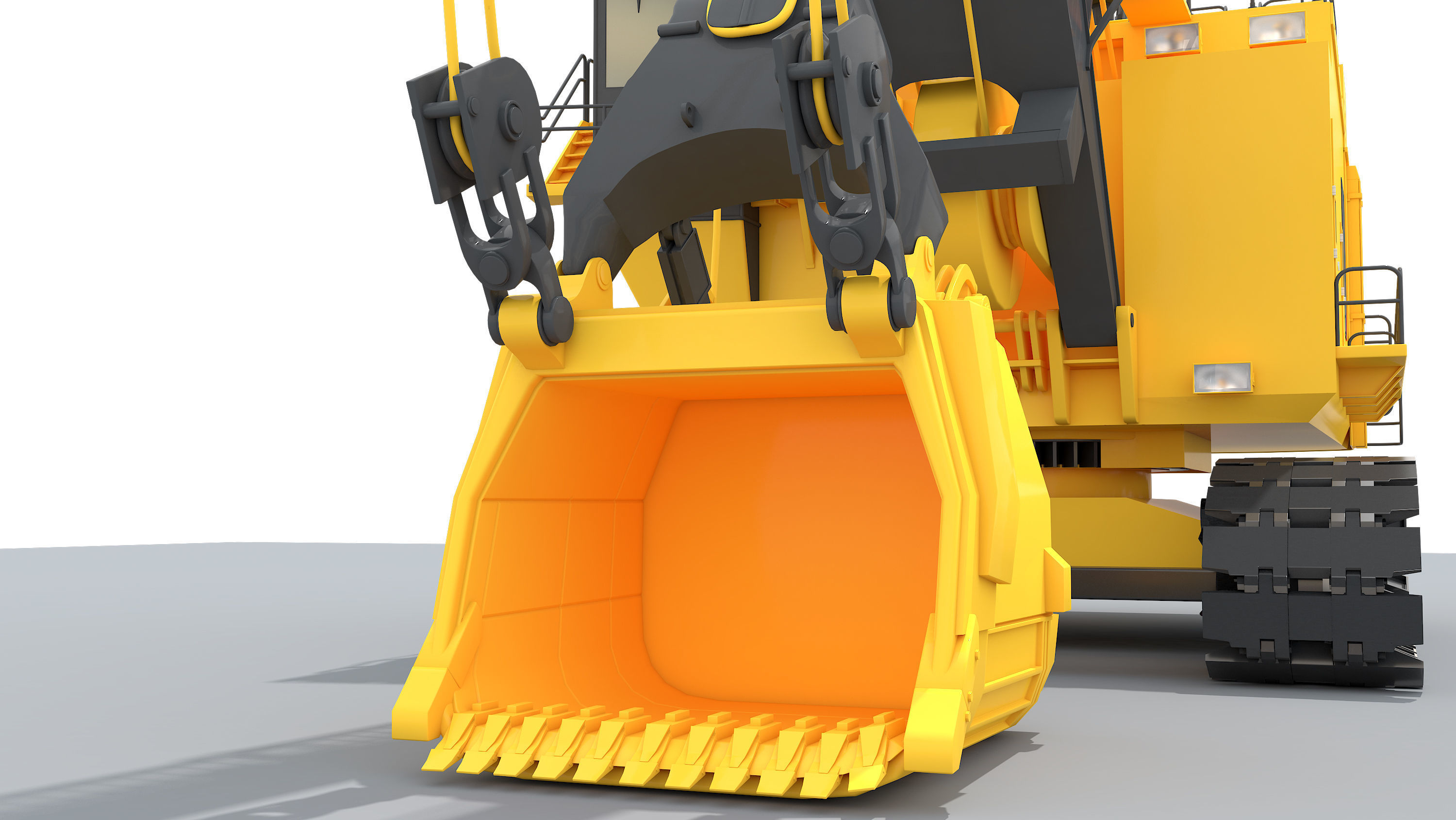  Rope Shovel 3D model 3D model_3