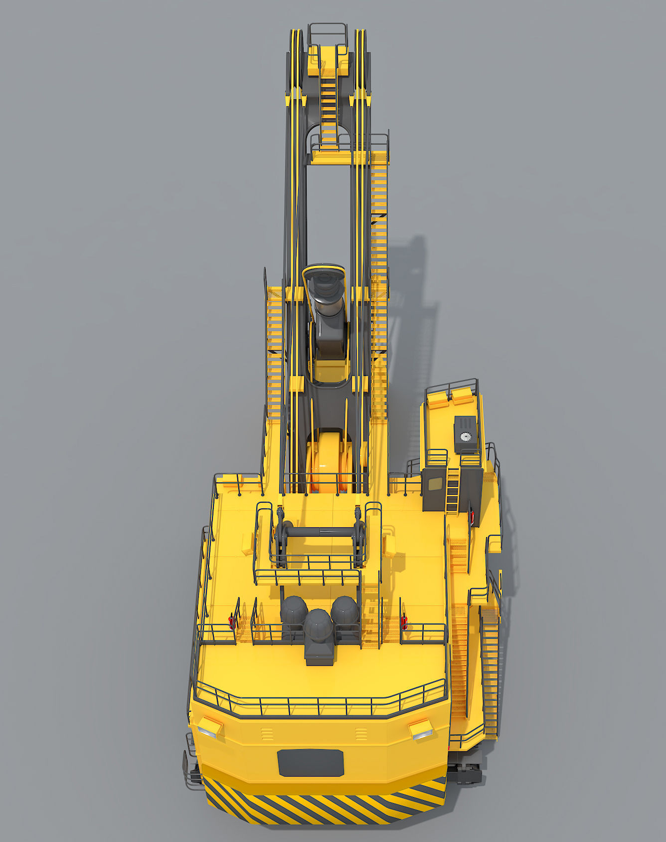  Rope Shovel 3D model 3D model_11