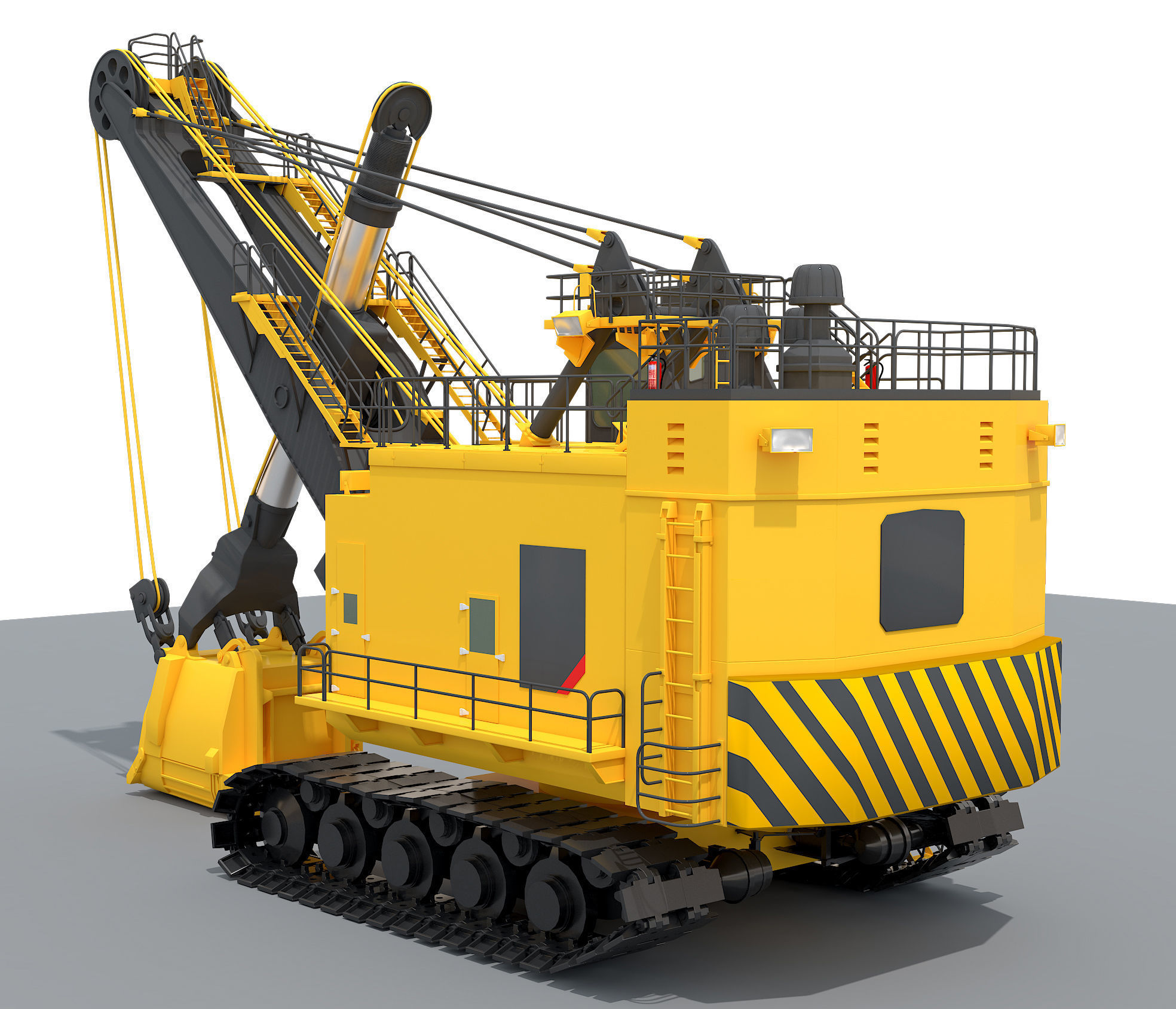  Rope Shovel 3D model 3D model_5