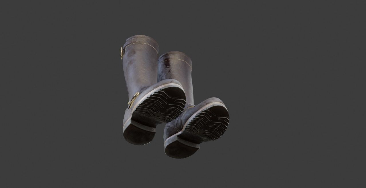 Ankle Boots 3D model_5