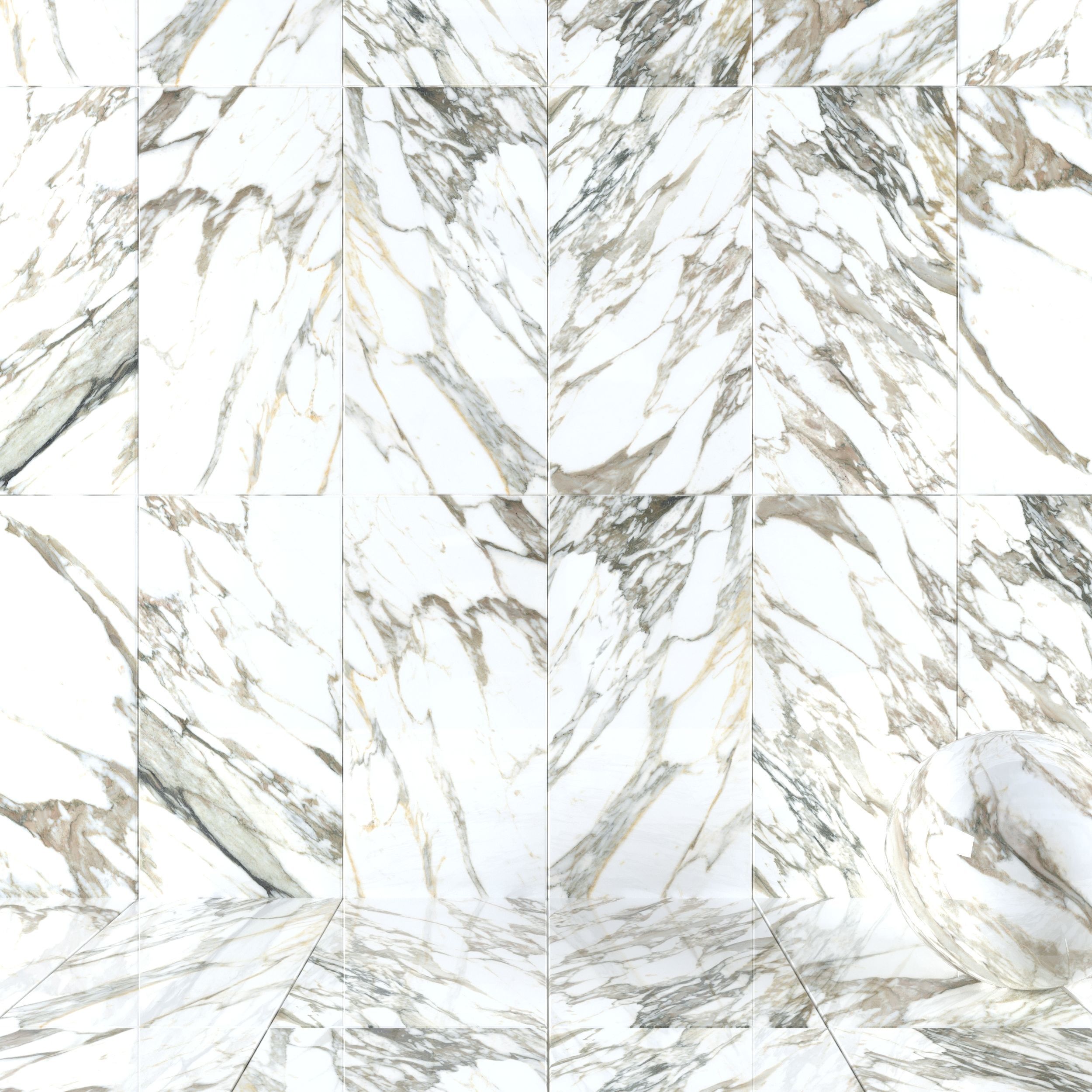 Wall Tiles  Museum Macchia Vecchia 60x120 Set 1 Texture_3