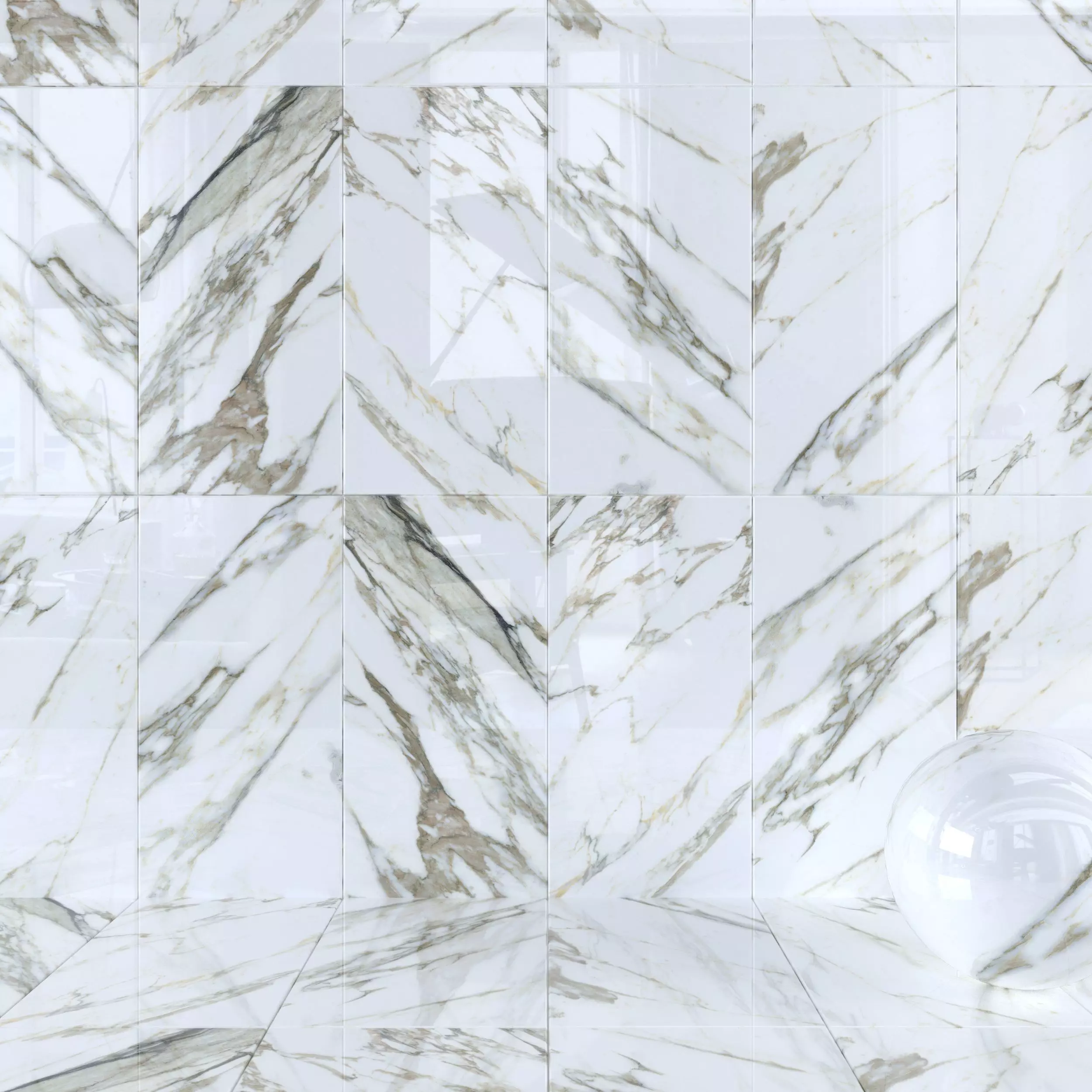 Wall Tiles Museum Macchia Vecchia 60x120 Set 2 Texture