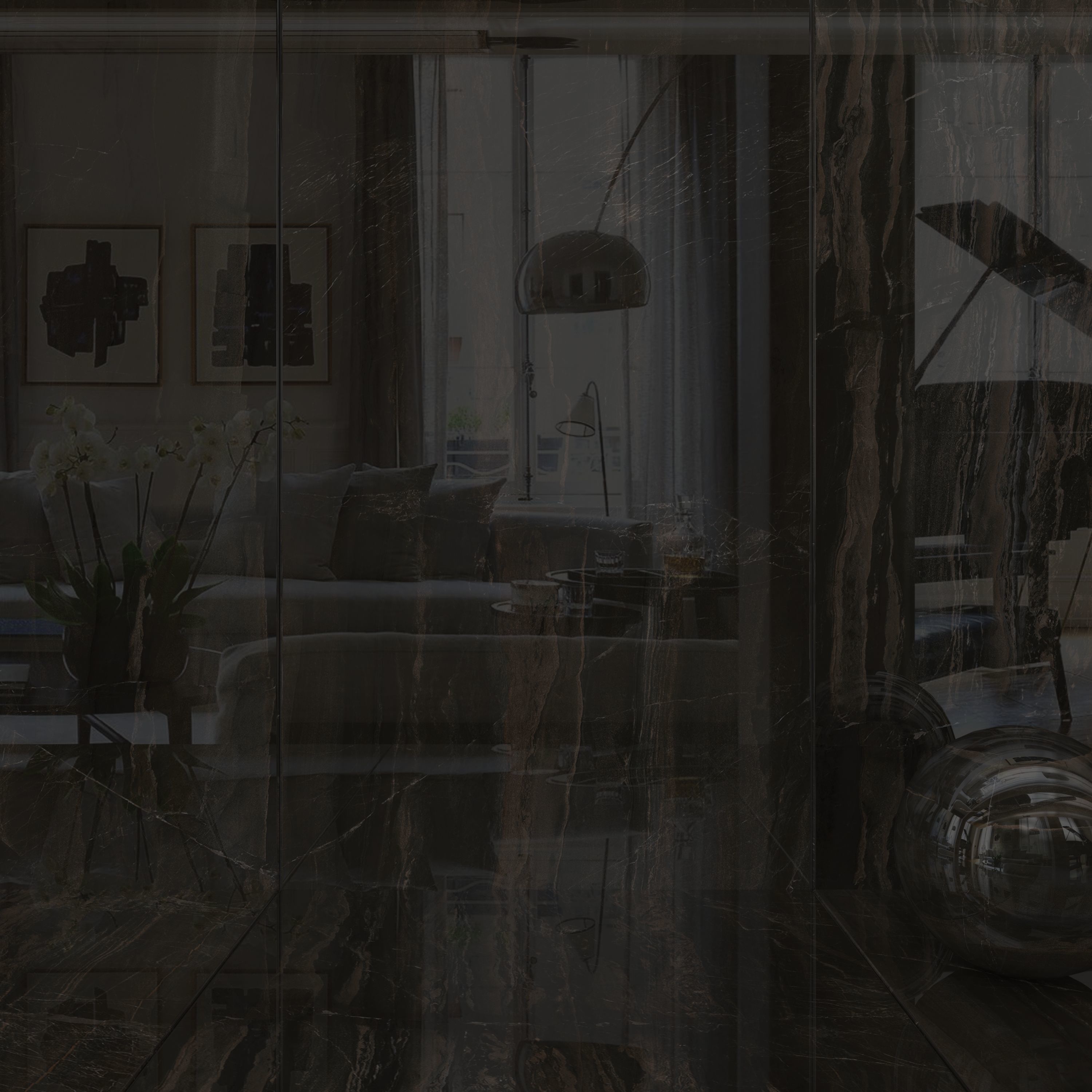 Wall Tiles Museum  Opera Brown 160x320 Set 1 Texture_4