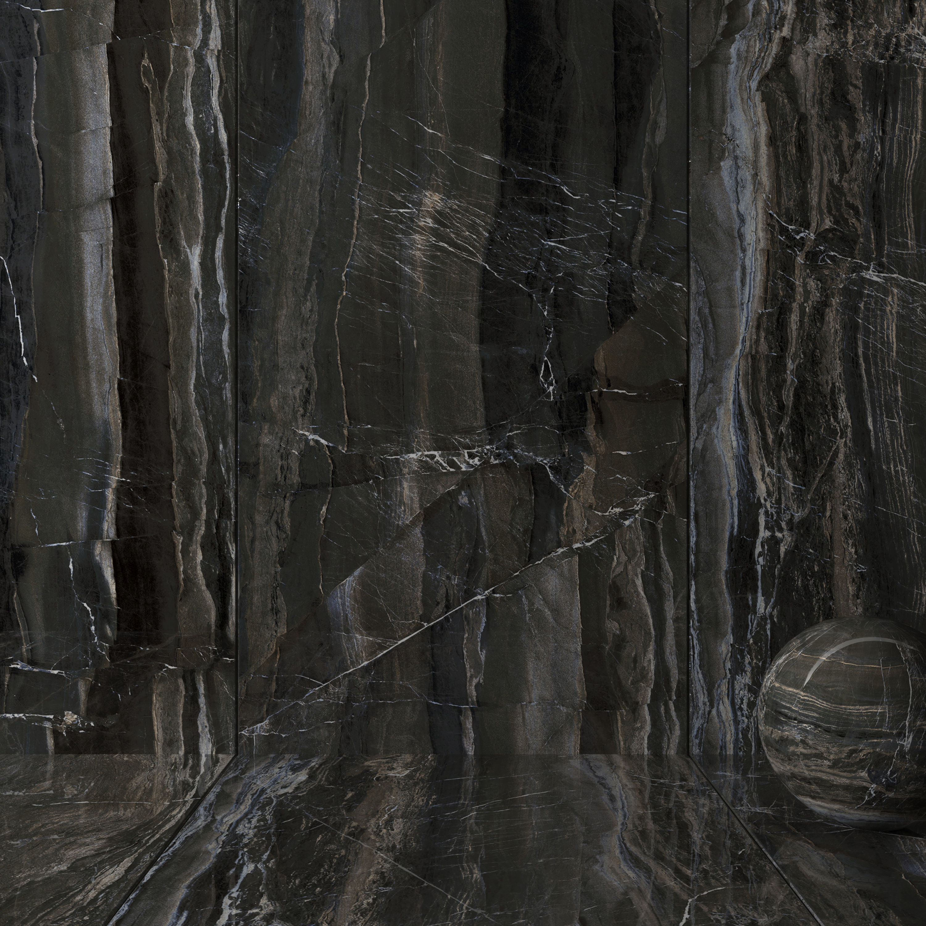 Wall Tiles Museum Opera Fumo 160x320 Set 2 Texture_1