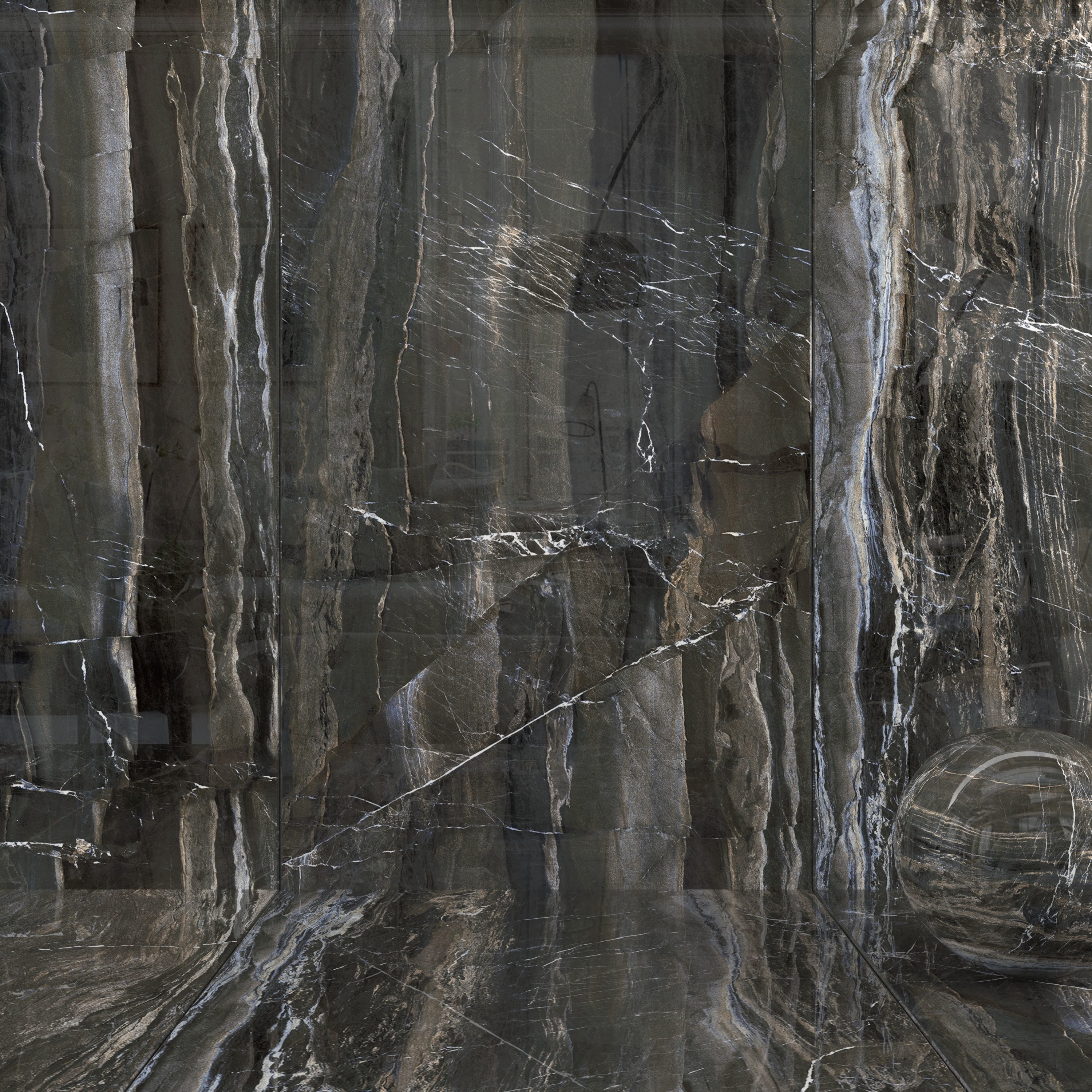 Wall Tiles Museum Opera Fumo 160x320 Set 2 Texture_3