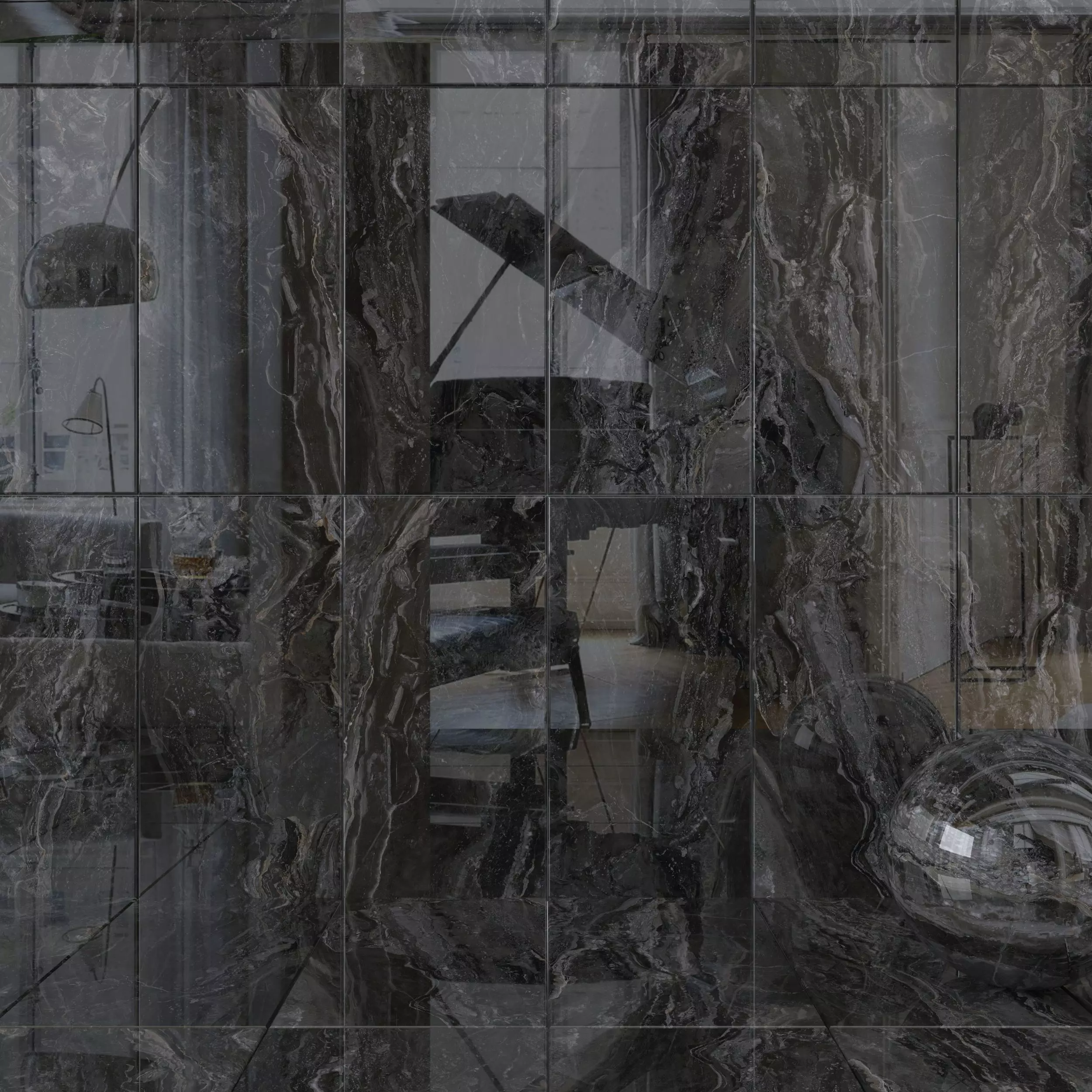 Wall Tiles Museum Orobico Dark 60x120 Set 1 Texture_0