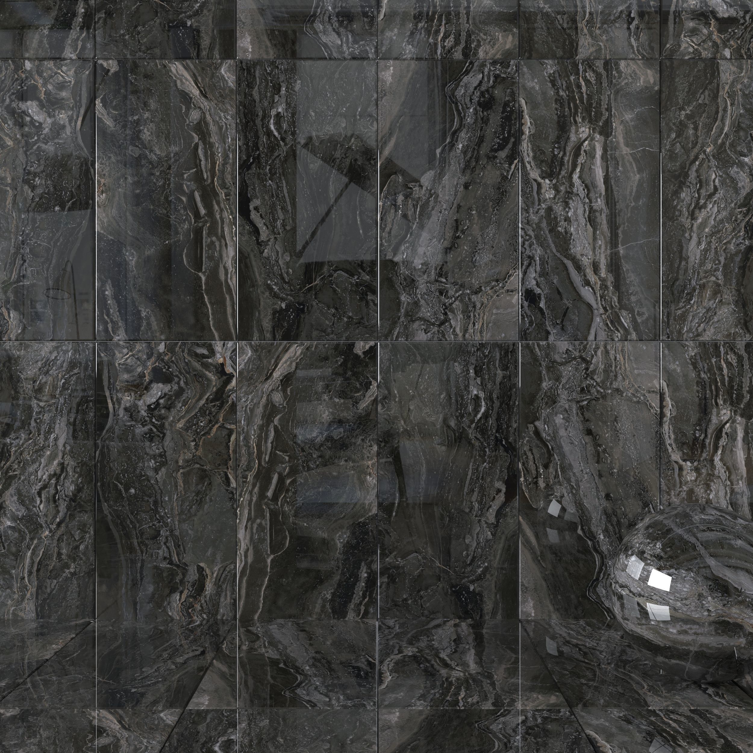 Wall Tiles Museum Orobico Dark 60x120 Set 1 Texture_3
