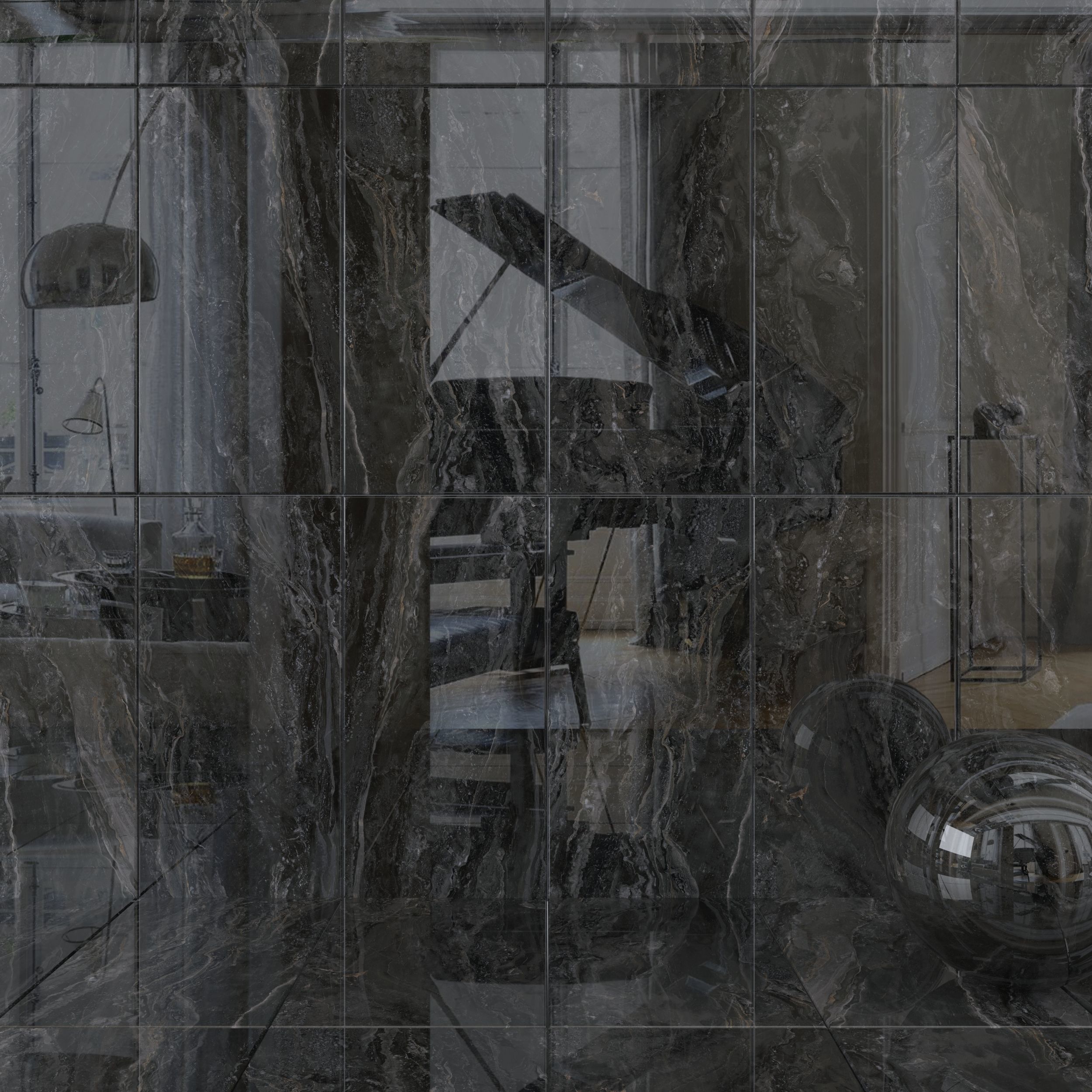 Wall Tiles Museum Orobico Dark 60x120 Set 2 Texture_5