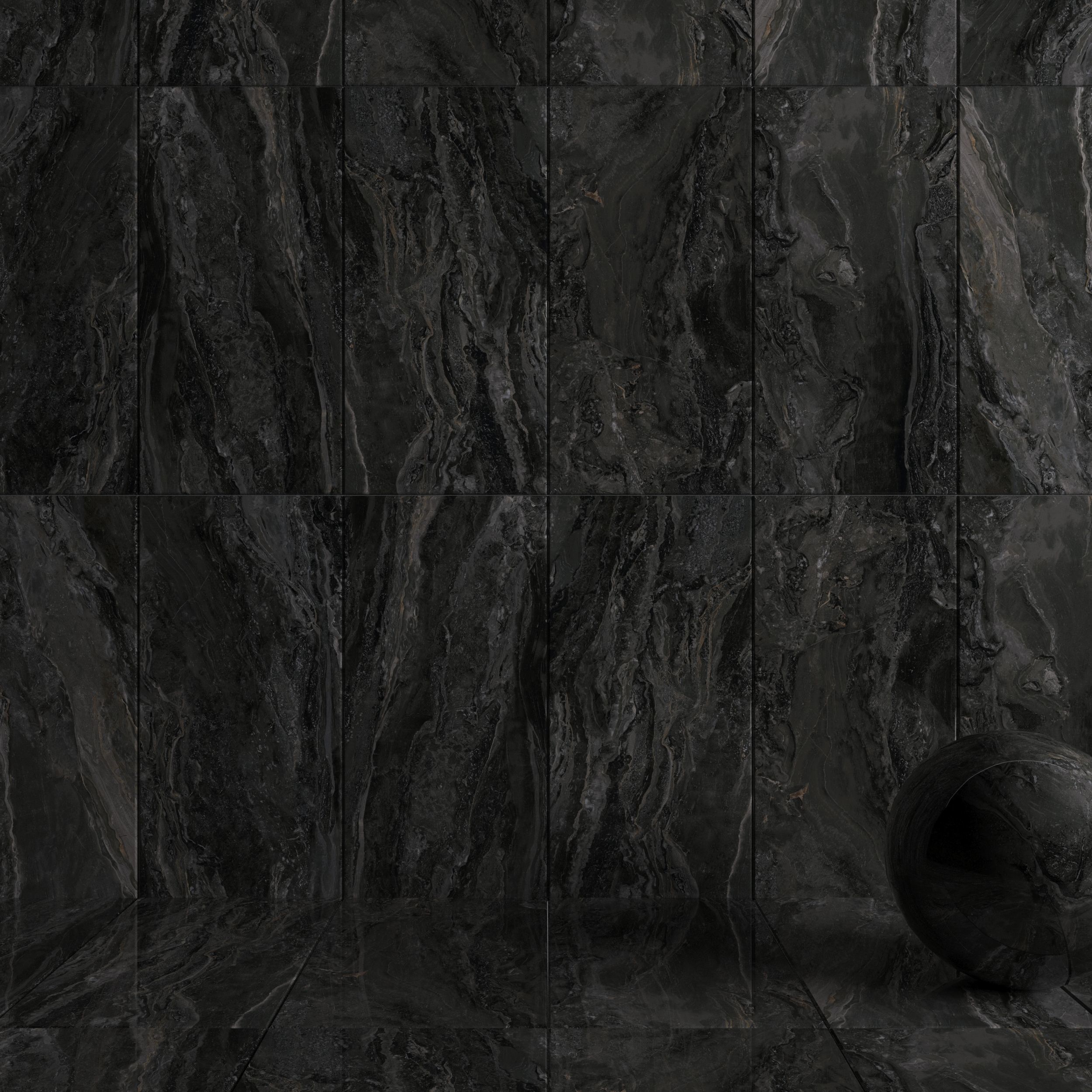 Wall Tiles Museum Orobico Dark 60x120 Set 2 Texture_2