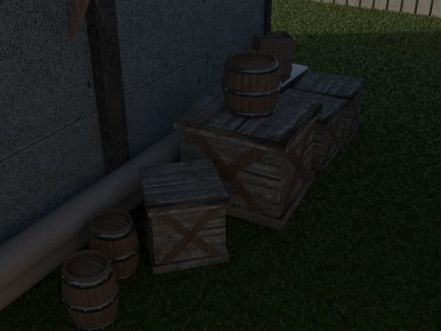 House Model steampunk 3D print model_11