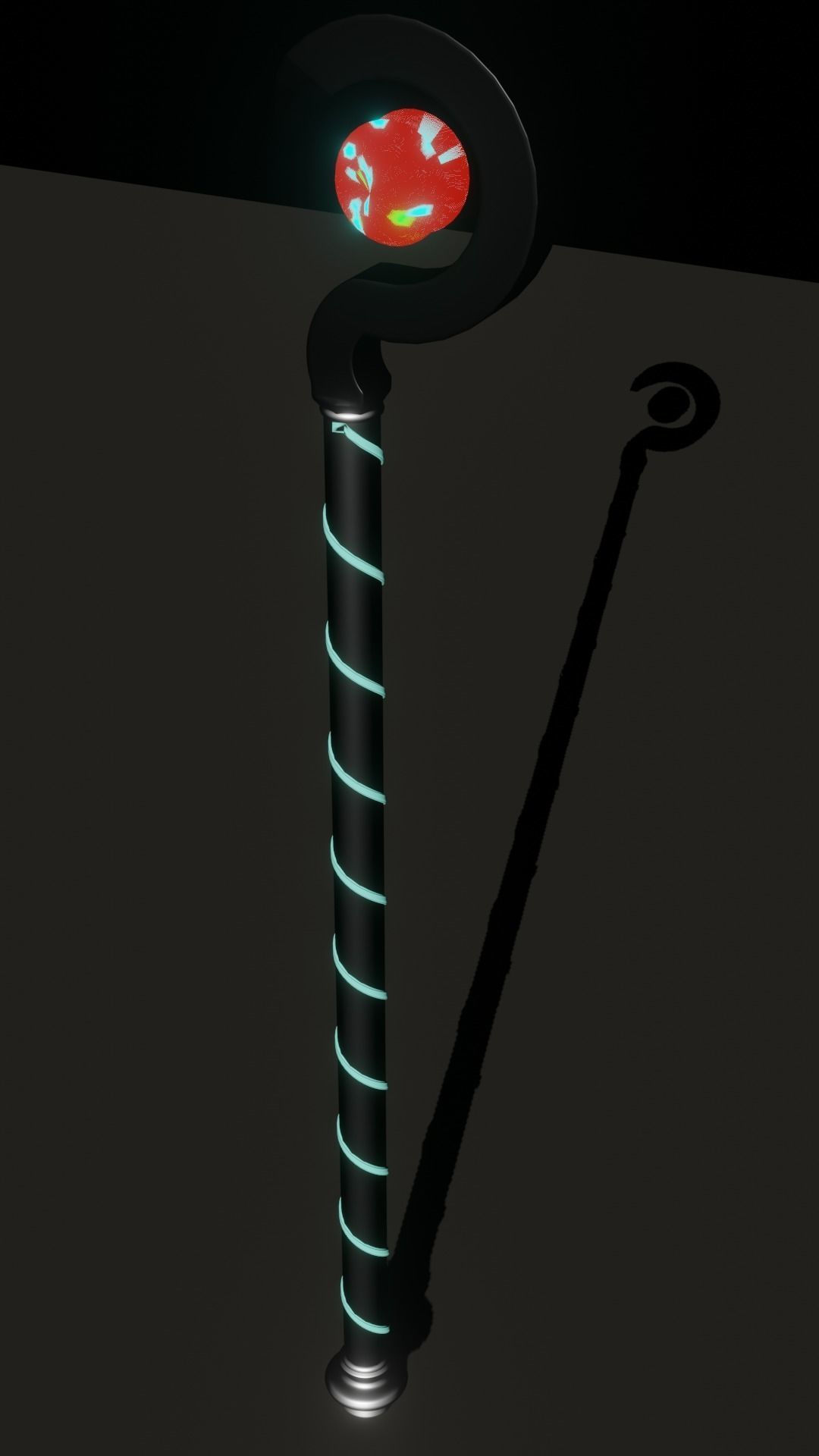 Beginners Staff Free 3D model_3