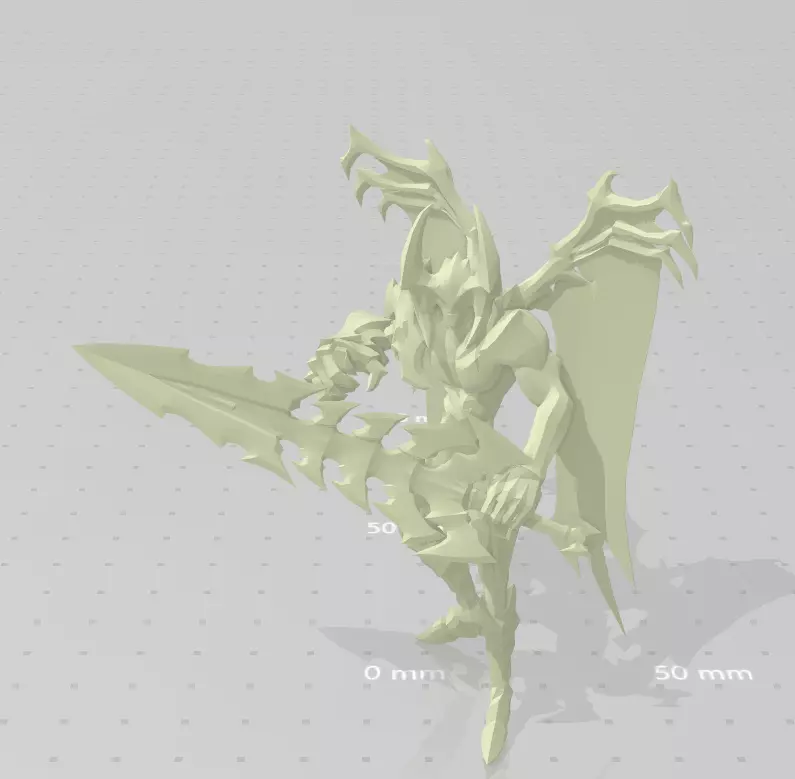 Aatrox Figure 3D print model