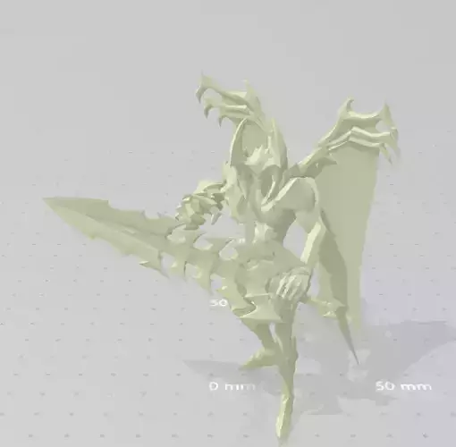 Aatrox Figure 3D print model