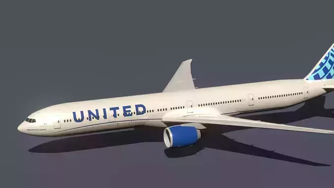 United Boeing 777-300ER