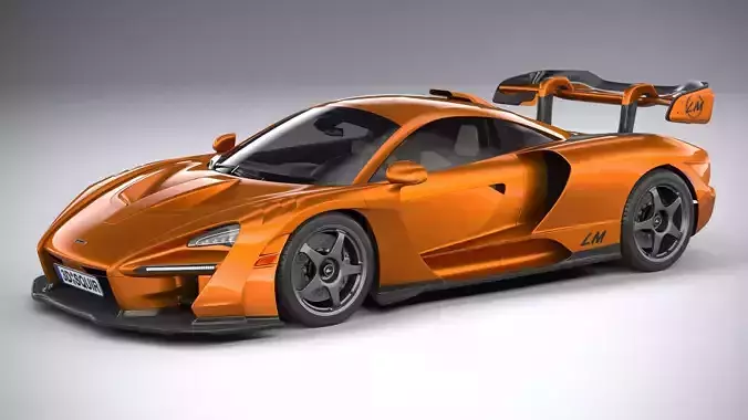McLaren Senna LM 2021 3D model McLaren Senna LM 2021 3D model