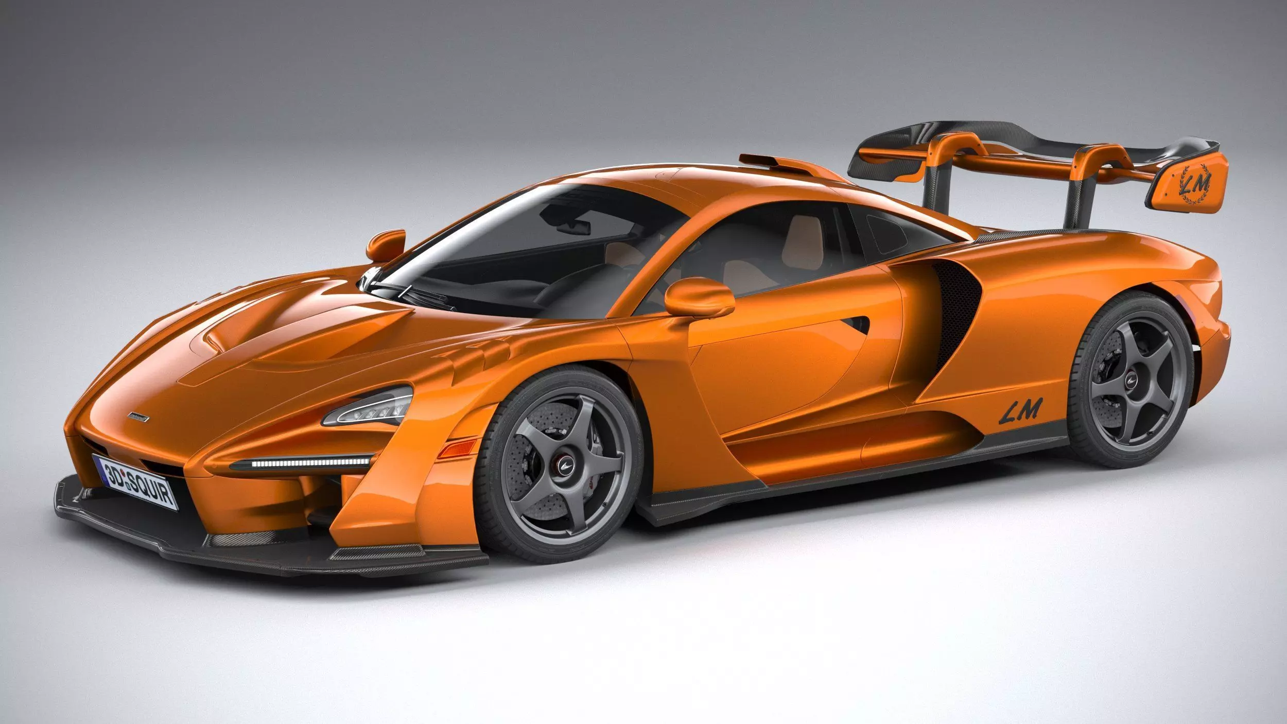 McLaren Senna LM 2021 3D model_0