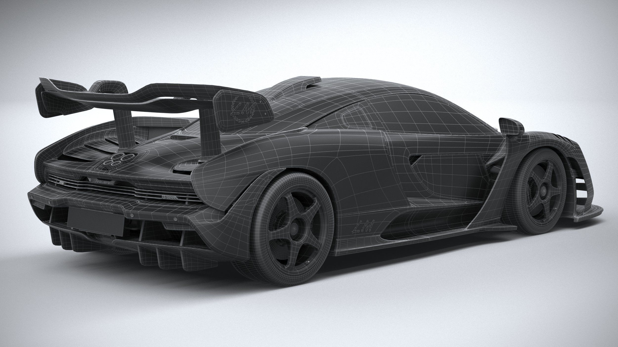 McLaren Senna LM 2021 3D model_29
