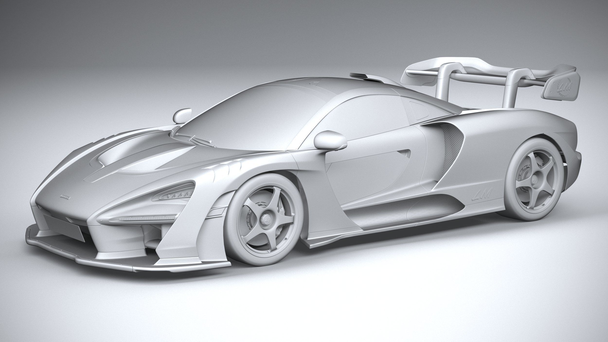 McLaren Senna LM 2021 3D model_19