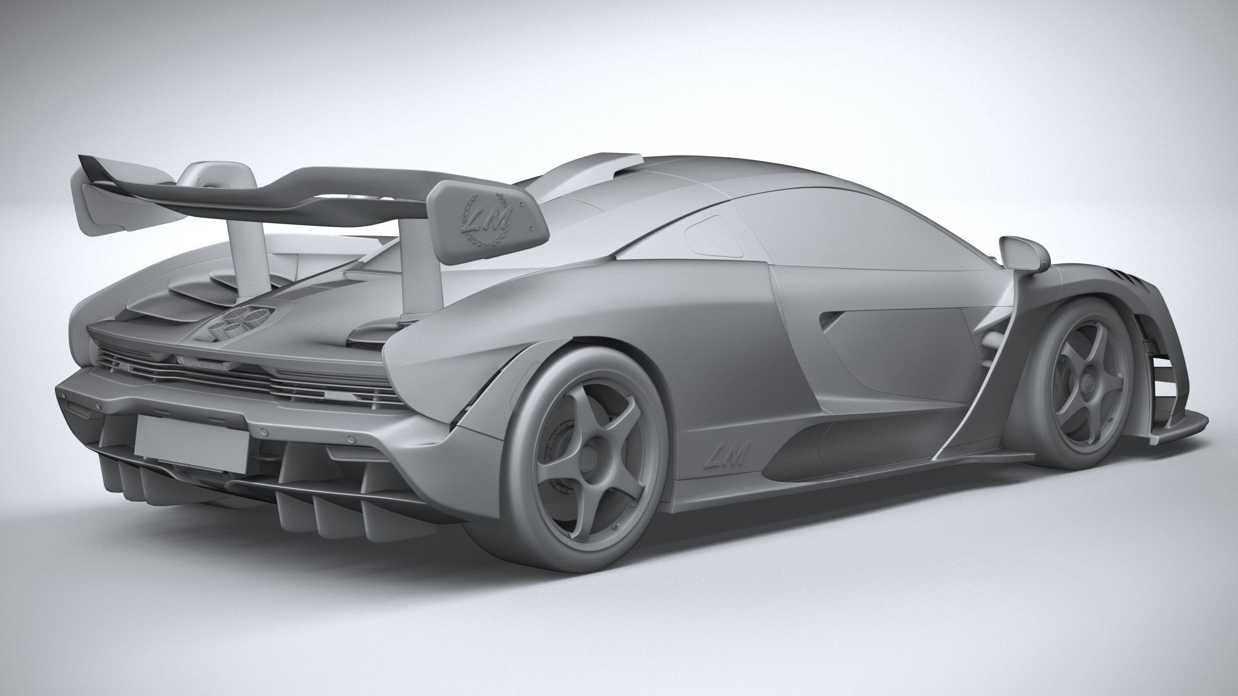 McLaren Senna LM 2021 3D model_25