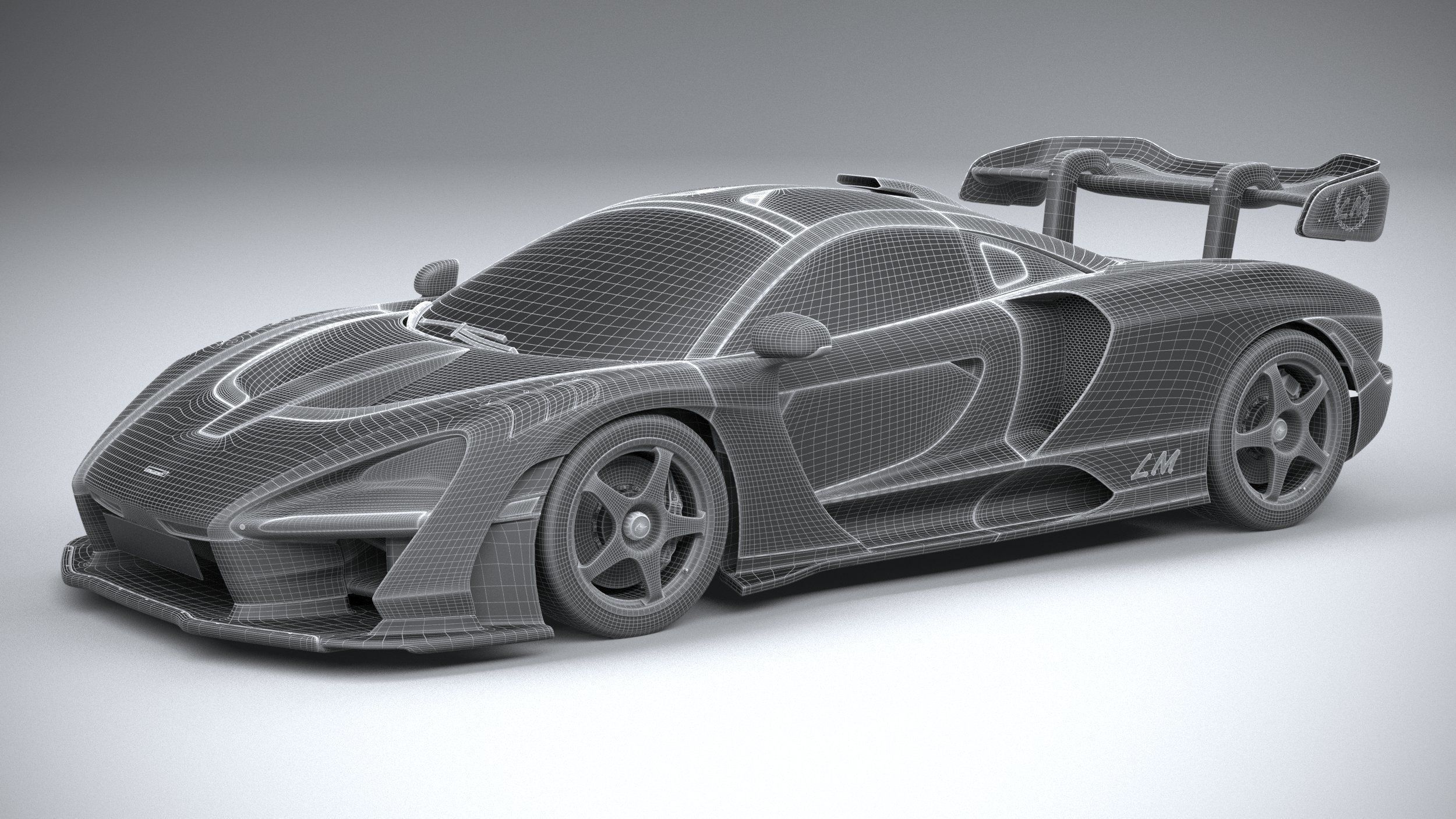 McLaren Senna LM 2021 3D model_26