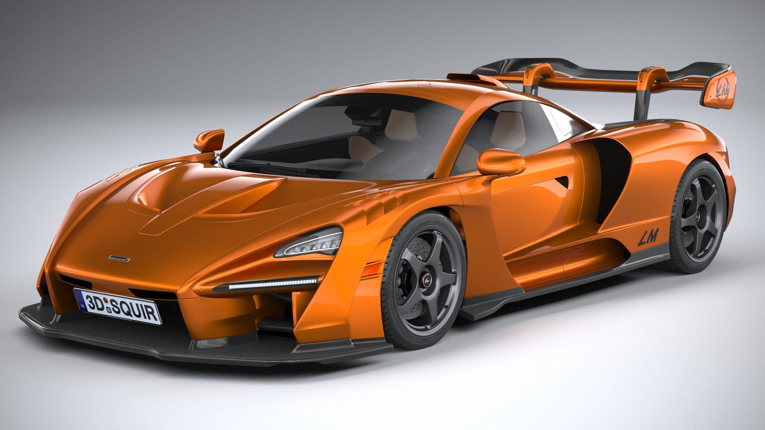 McLaren Senna LM 2021 3D model_1