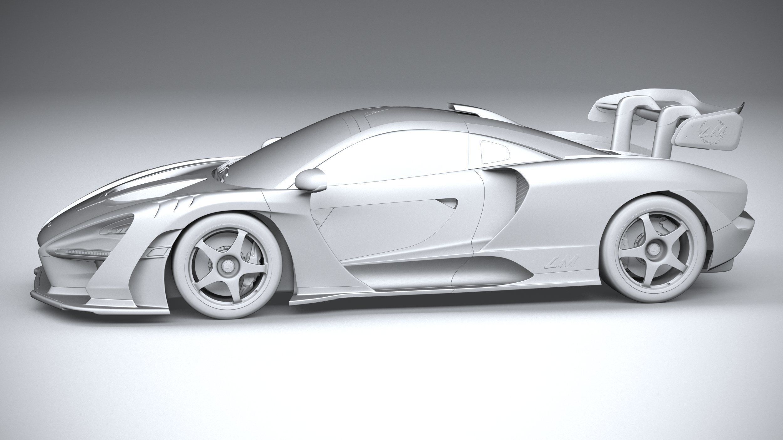 McLaren Senna LM 2021 3D model_22