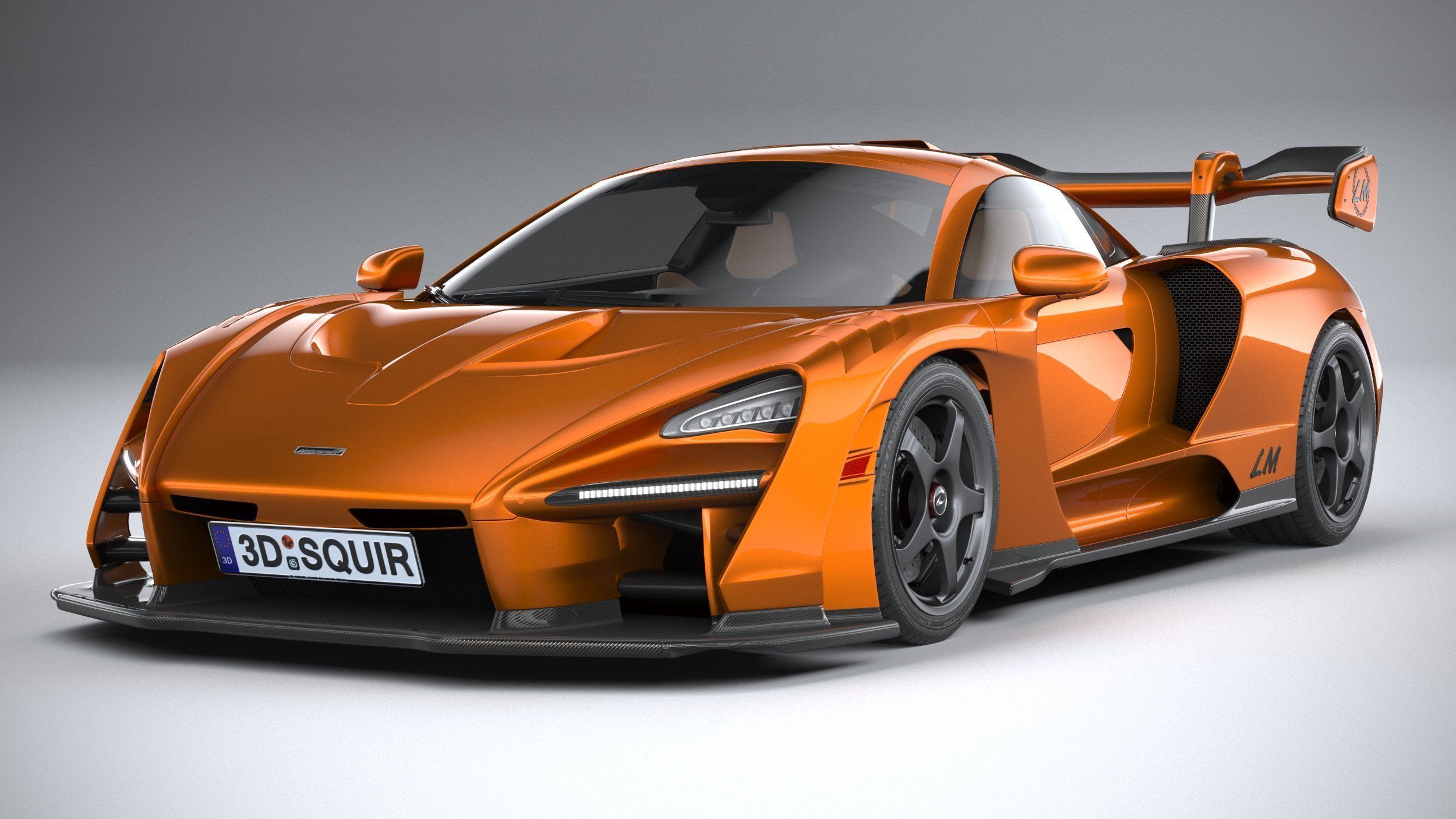 McLaren Senna LM 2021 3D model_2