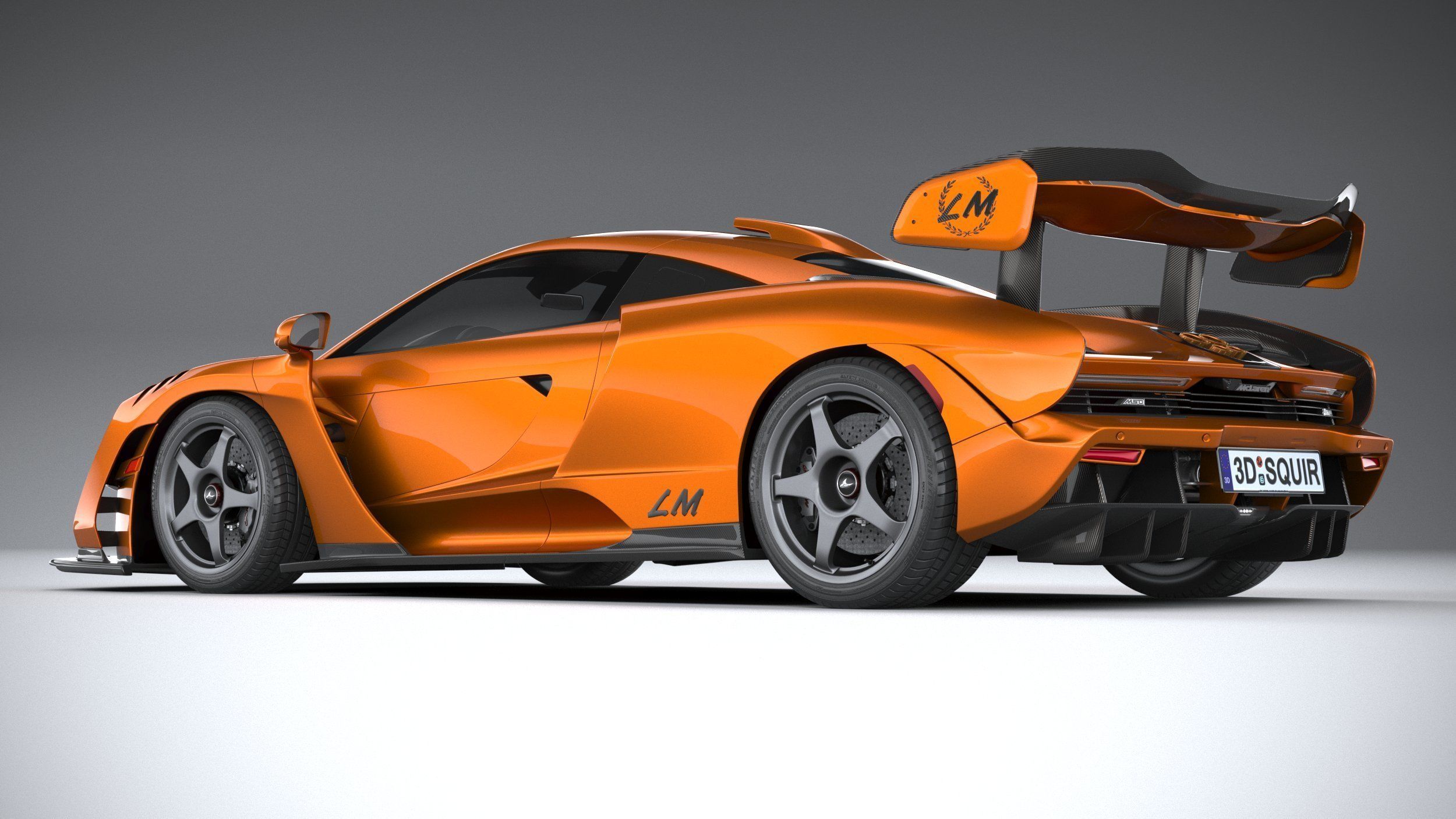 McLaren Senna LM 2021 3D model_5