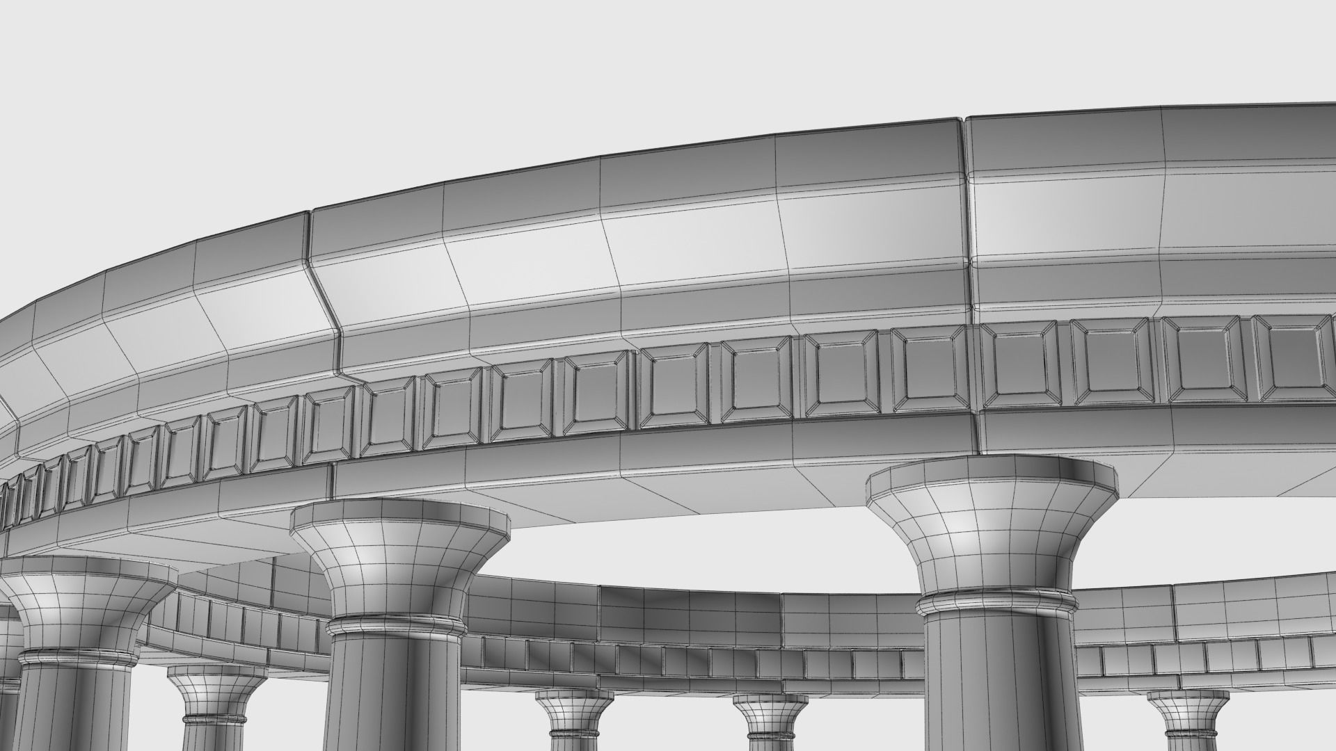 Ancient Altar 3D model_12