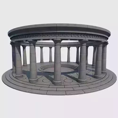 Ancient Altar 3D model