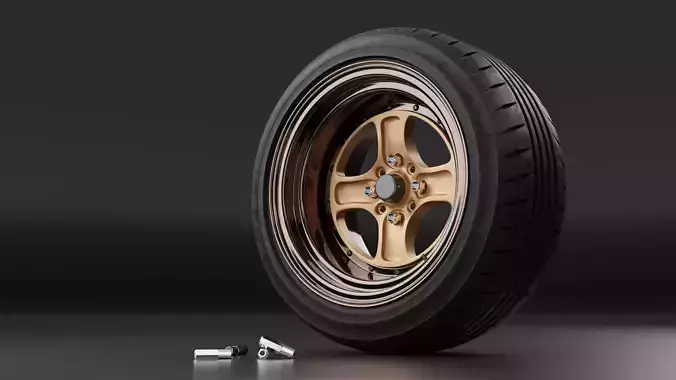 WORK Equip 40 Wheel 3D model
