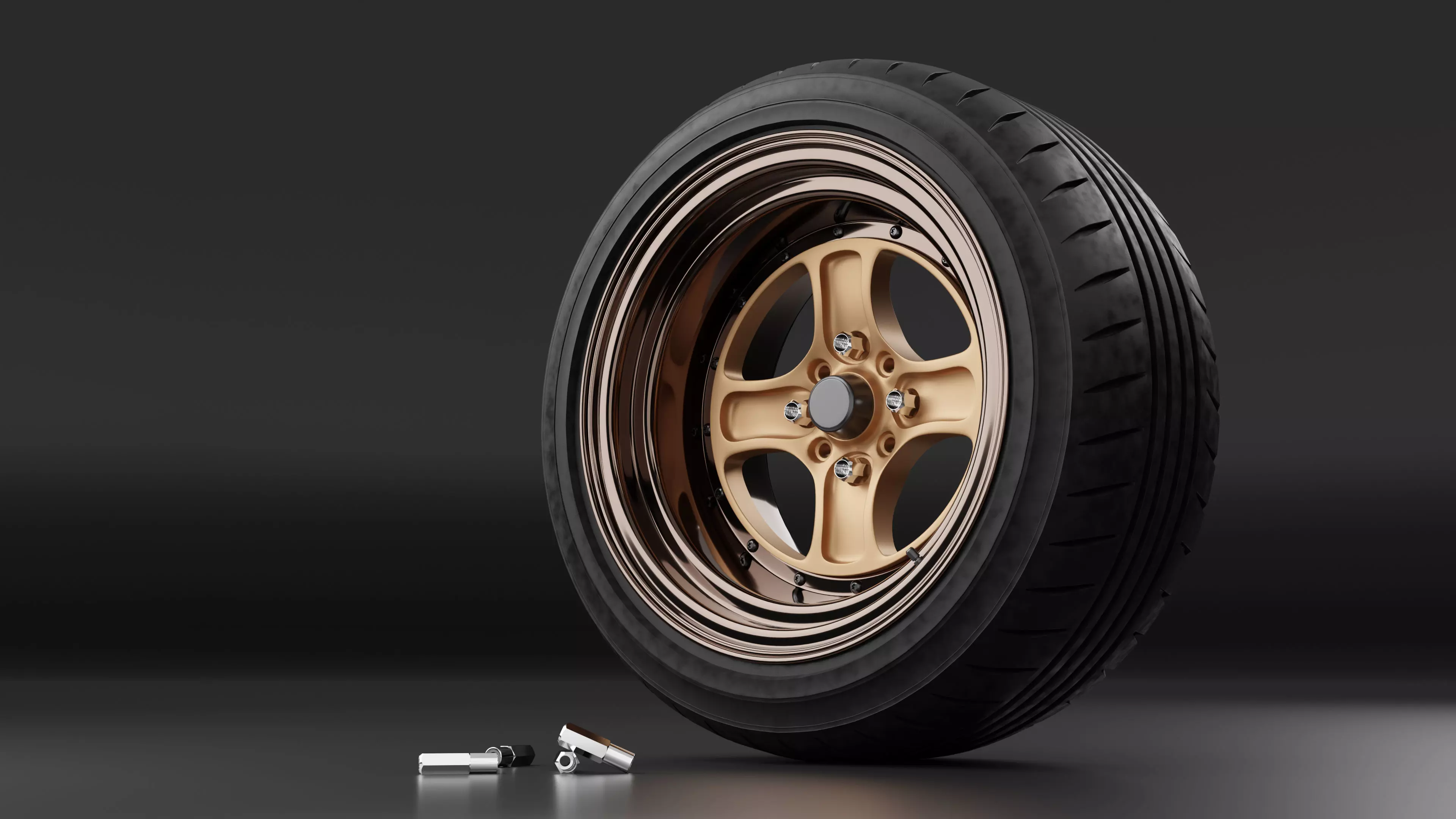 WORK Equip 40 Wheel 3D model_0