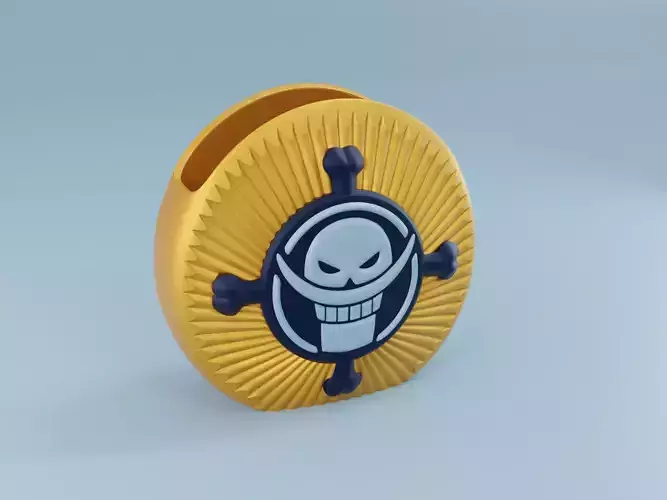 Desk organizer One Piece Whitebeard  3D print model