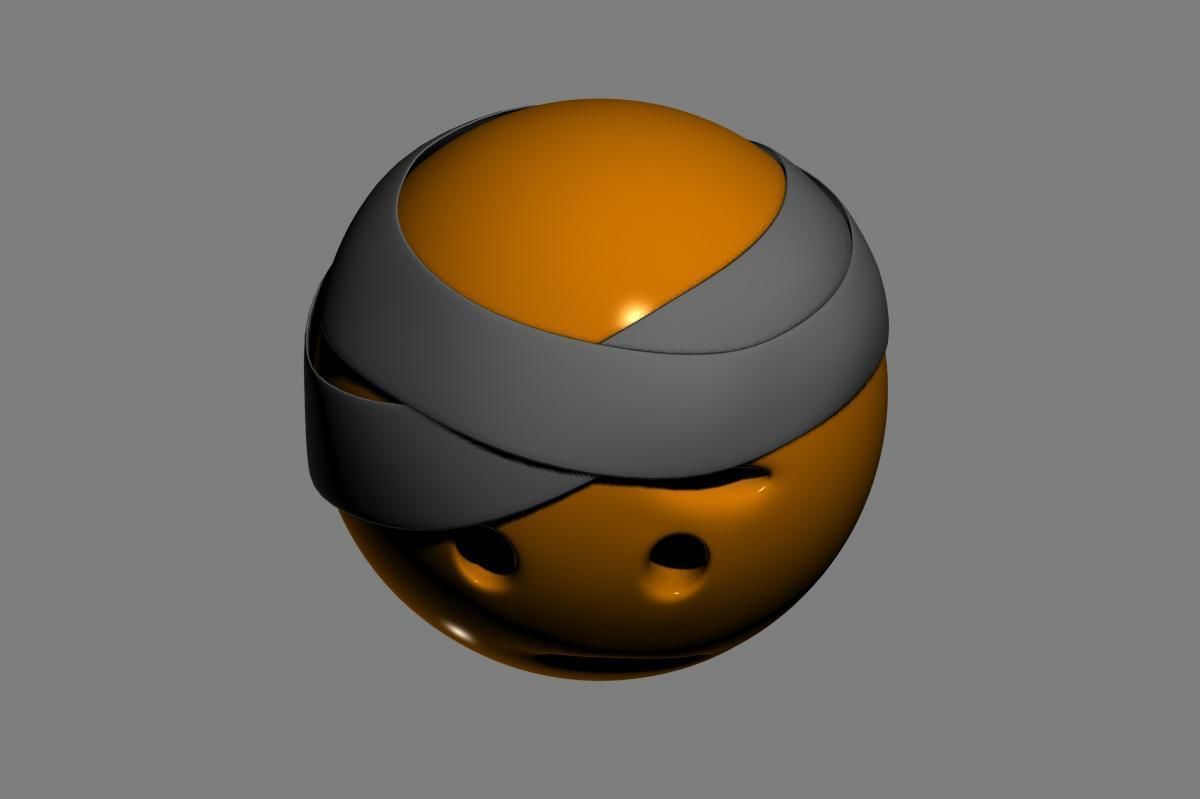 Emoji Face with Head-Bandage 3D model_19