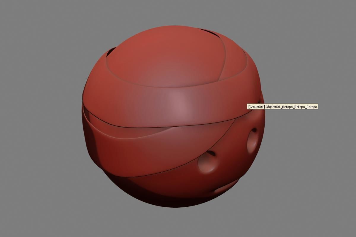 Emoji Face with Head-Bandage 3D model_38