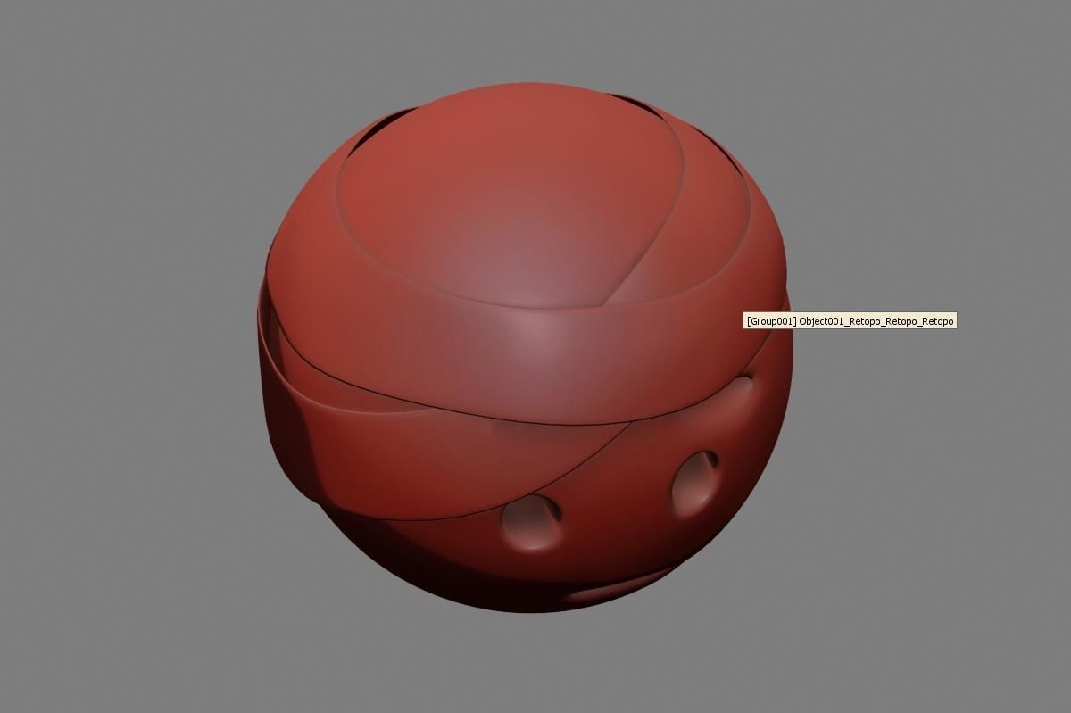 Emoji Face with Head-Bandage 3D model_39