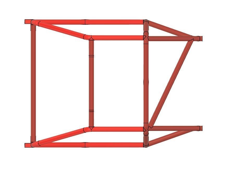 RC Car Roll Cage 3D model 3D printable CGTrader