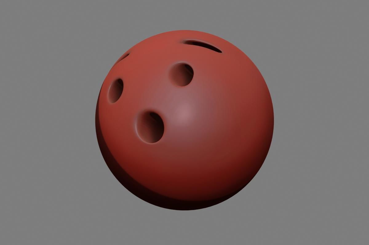 Emoji Hushed Face 3D model_30