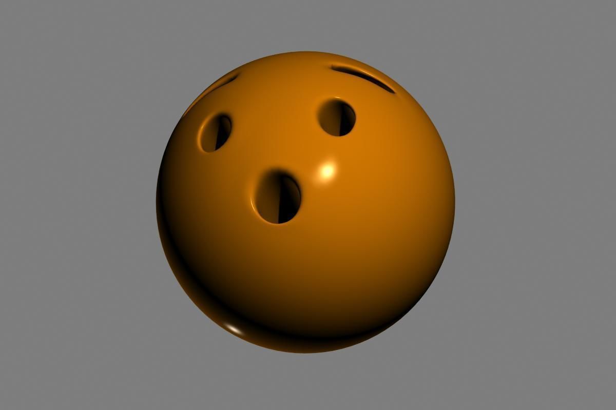 Emoji Hushed Face 3D model_10