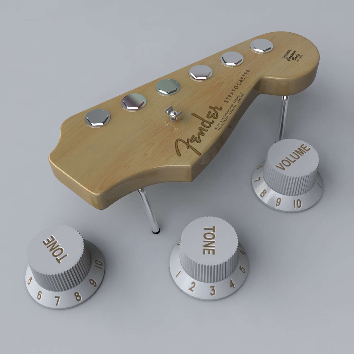 Strato Shaped Design Table 3D model_2