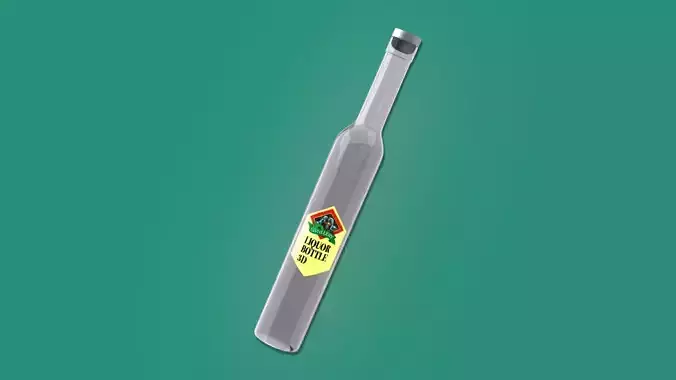 Liquor Bottle 3D model