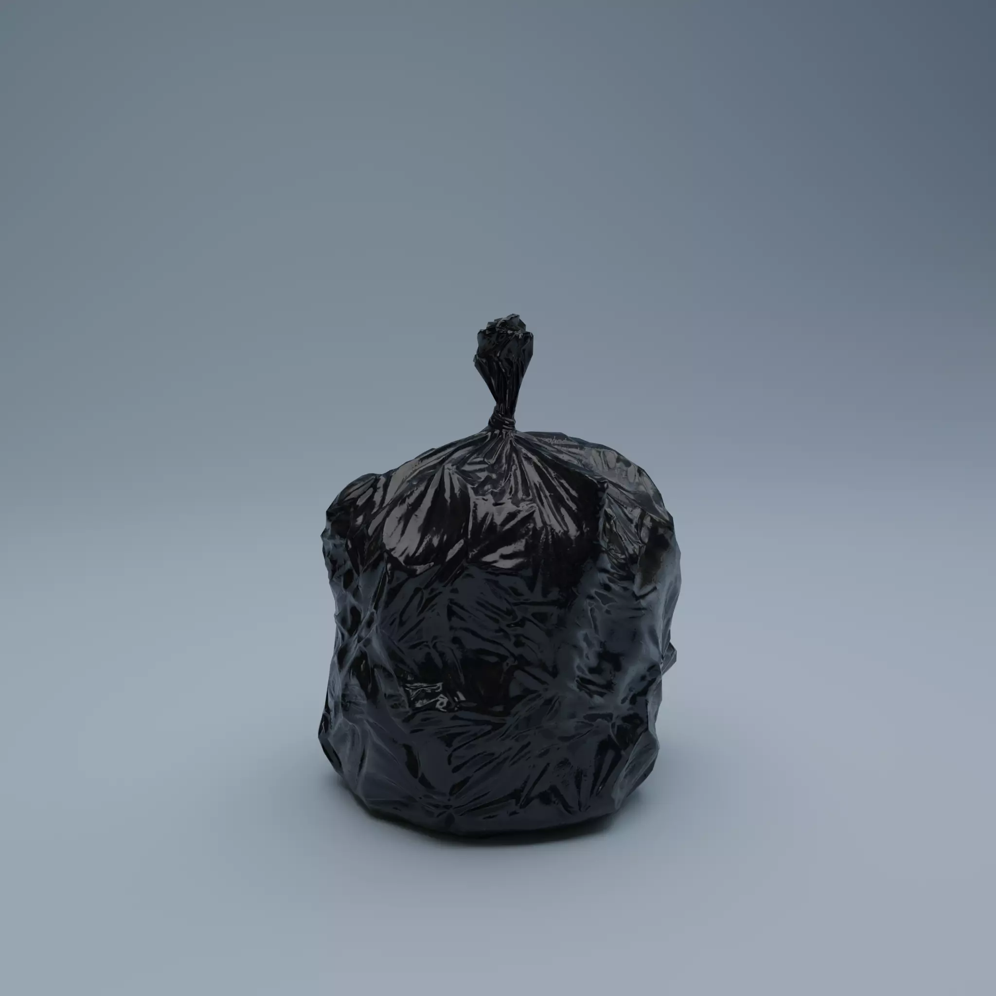 Trashbag - Small 2 Low-poly 3D model_0