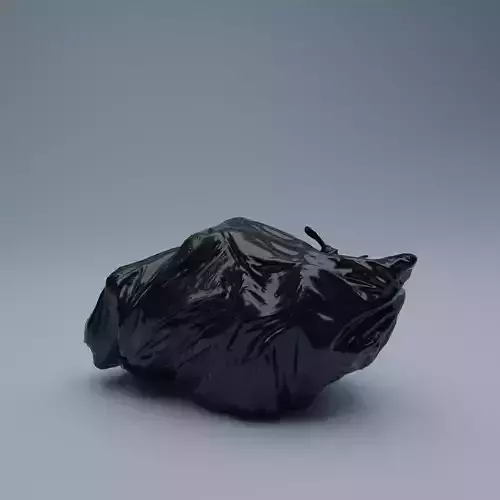Trashbag - Medium 2 Low-poly 3D model