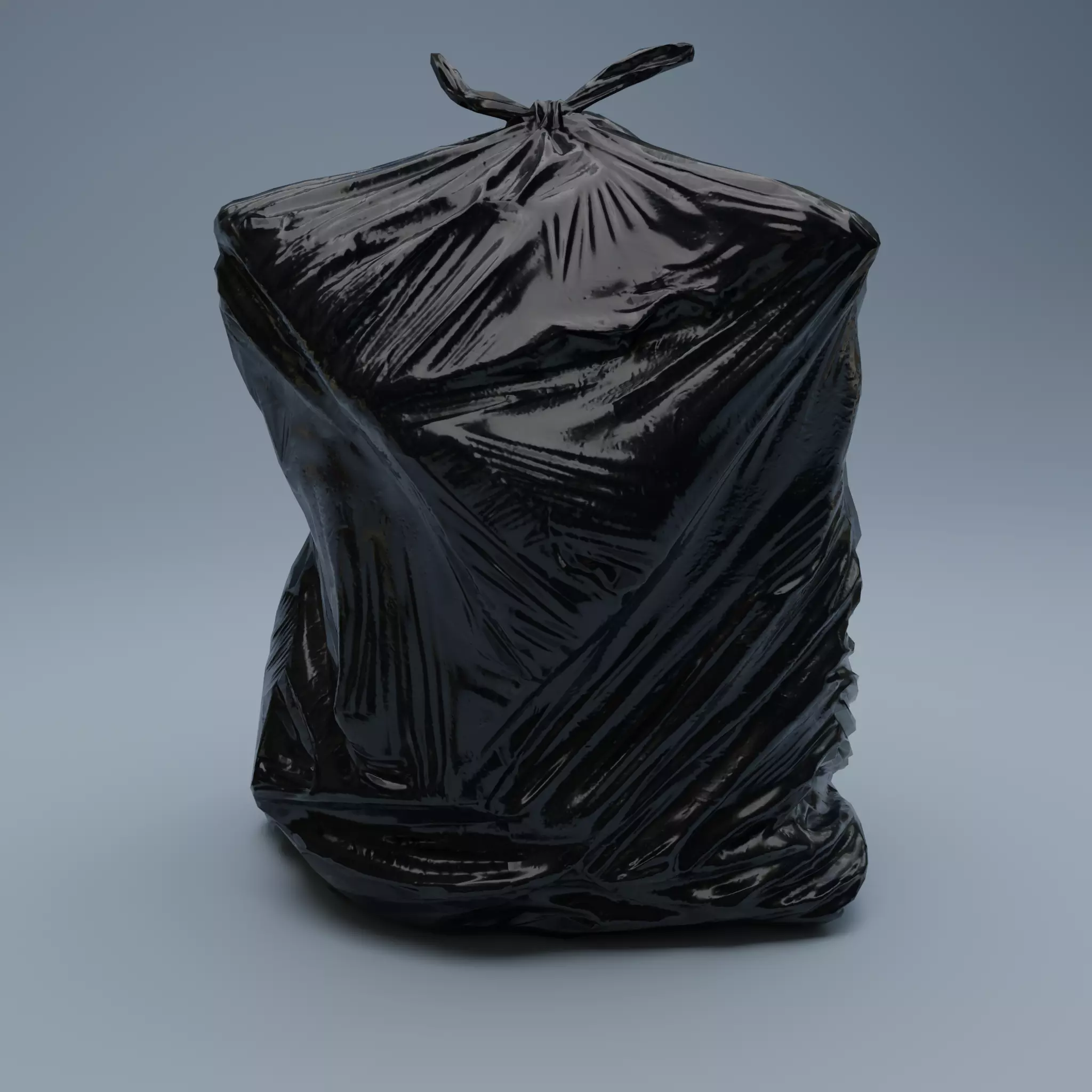 Trashbag - Large 2 Low-poly 3D model_0