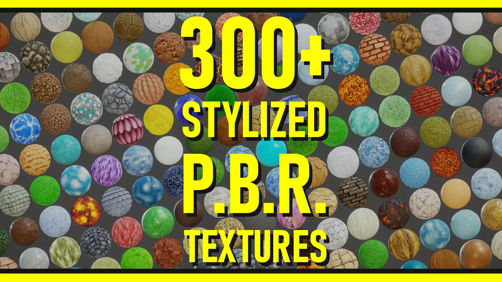 Stylized PBR Textures Bundle Texture