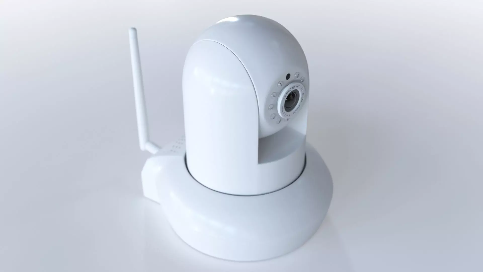 Home Camera Low Poly Low-poly 3D model