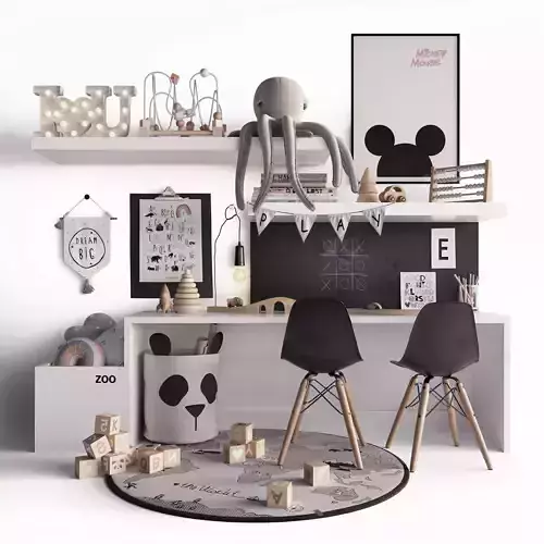 Chidren Set 2 3D model