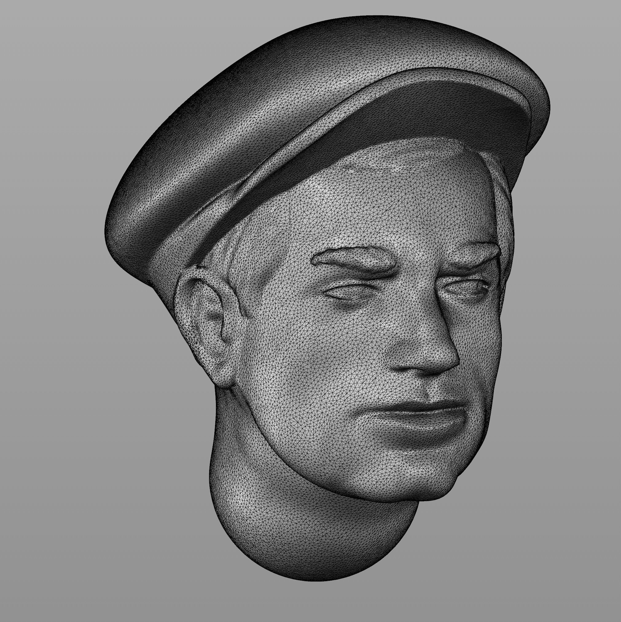 Vintage Glider Pilot 3D print model_7