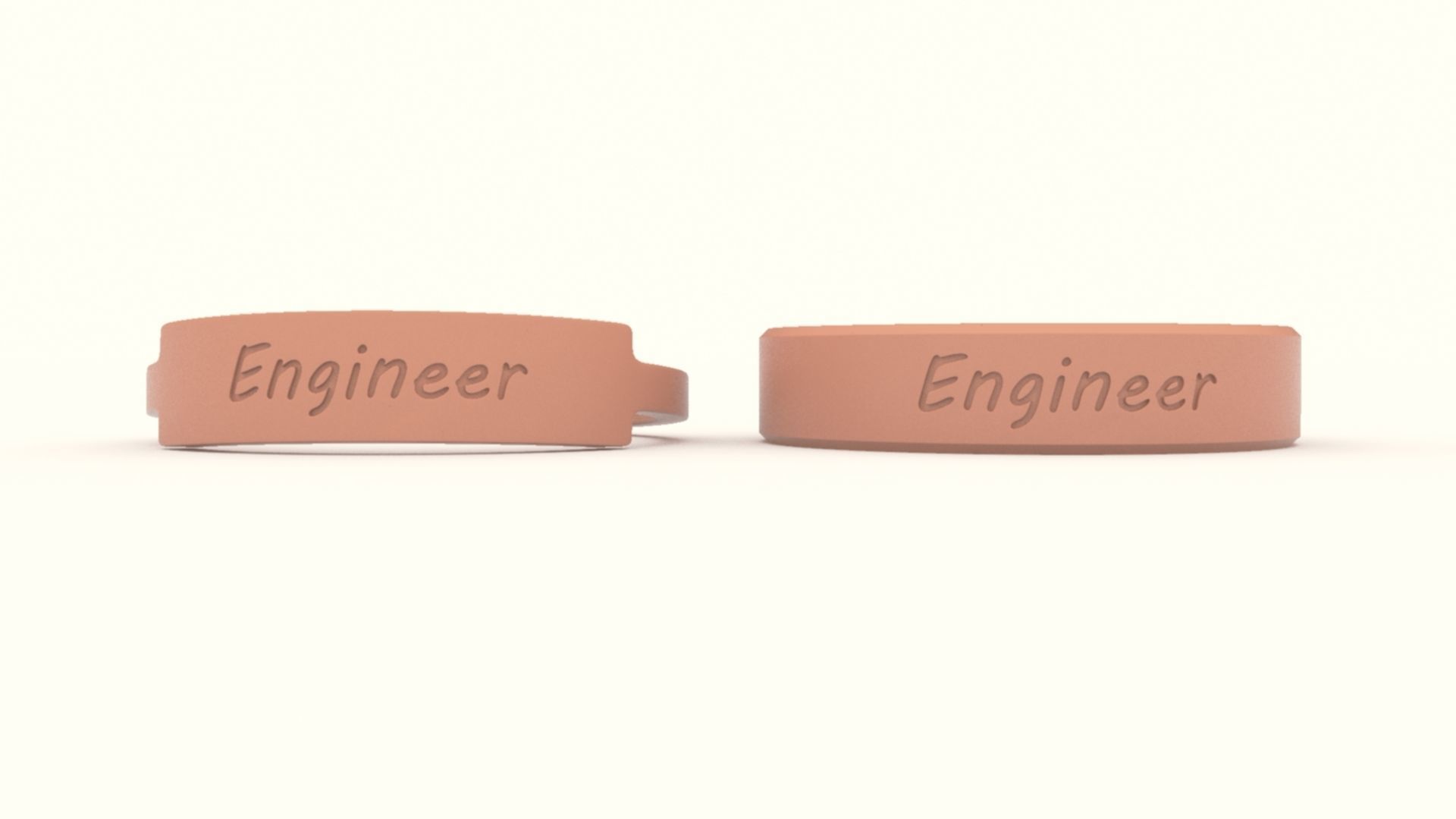 Engineer Couple Ring Platinum 3D print model_6