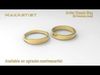 Artist Couple Ring Gold 3D print model_1